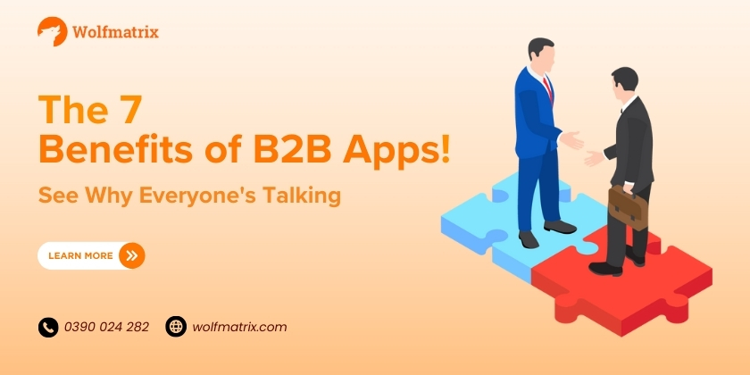 The 7 Benefits of B2B Apps-Wolfmatrix Australia