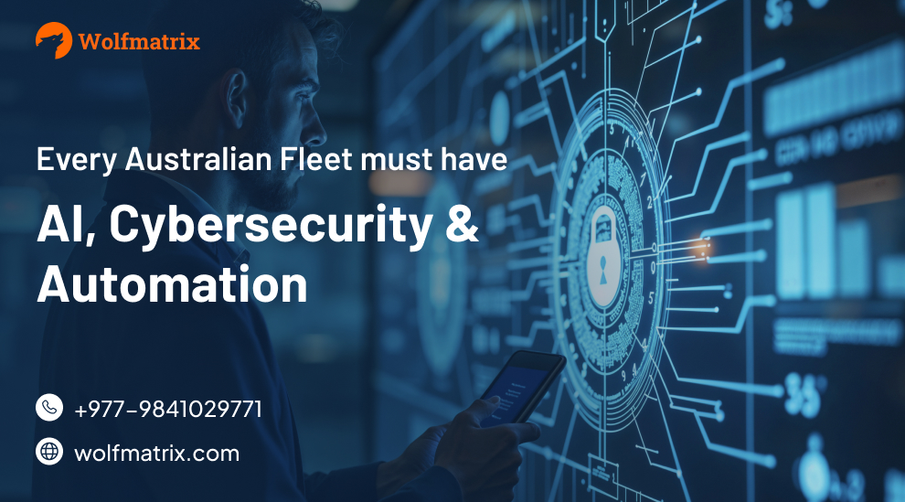 Fleet Automation Solutions dashboard with real-time tracking and predictive maintenance for Australian logistics companies