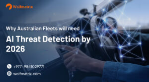 AI threat detection dashboard for Australian fleets highlighting anomaly alerts